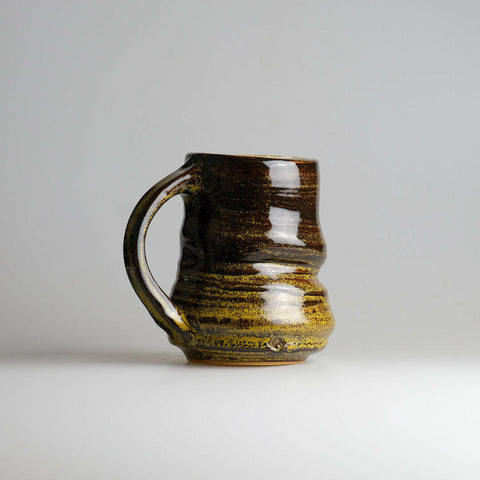 Beer Mug Tenmoku Gold n.10