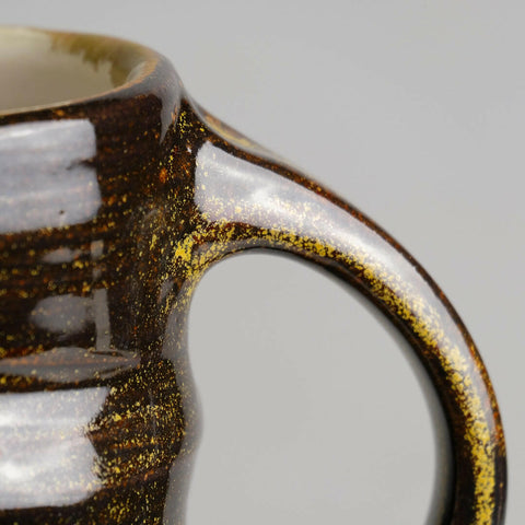 Beer Mug Tenmoku Gold n.10