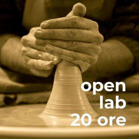 Pacchetto 20 Ore – Accesso Open Lab Ceramica a Milano